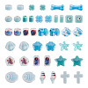 42Pcs 21 Styles Handmade Porcelain Beads PORC-TA0001-45-2