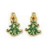 304 Stainless Steel Enamel Pendants STAS-L300-012G-35-1