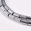 Electroplate Non-magnetic Synthetic Hematite Beads Strands G-J162-C-05-3