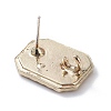 (Defective Closeout Sale) Alloy Stud Earring Findings PALLOY-XCP0001-72B-3
