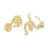 Rack Plating Brass Hoop Earrings EJEW-F324-05G-2