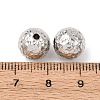 Textured 304 Stainless Steel Beads STAS-I358-10P-03-3