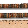 Natural Polychrome Jasper/Picasso Stone/Picasso Jasper Beads Strands G-G329-B03-8x1mm-6