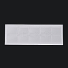 Plastic Necklace Chain Adhesive Pouch for Necklace Display Cards LS-AJEW-P088-01A-1