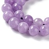 Dyed Natural Malaysia Jade Beads Strands G-G021-02B-05-4