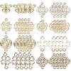 SUNNYCLUE 48Pcs 8 Styles Alloy Connector Charms FIND-SC0004-67-1
