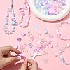 450Pcs 3 Colors Transparent & Opaque Acrylic Beads TACR-FS0001-68-7