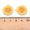 Thanksgiving Day Theme Alloy Enamel Pendants X-ENAM-T020-35C-3
