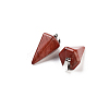 Cone/Spike/Pendulum Synthetic Red Jasper Pendants G-R278-72-2