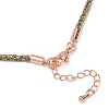2.5MM Round Nylon Cotton Cord Necklace Making NJEW-C106-01RG-4