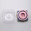 Pearl Pink Plastic Knitting Flower Loom Set X-TOOL-R045-05-2