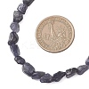 Natural Iolite Nuggets Beaded Necklaces for Women NJEW-JN05829-3