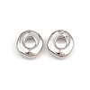 Brass European Beads KK-CBA78C7-33A-P-1