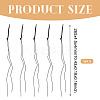 5Pcs Braided Polyester Nylon Mobile Phone Making Cord Loops FIND-TA0008-45A-3