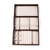 3-Tier PET Plastic Jewelry Storage Drawer Boxes CON-N016-07-3