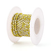 Iron Rhinestone Cup Chains CH-T007-02A-01-2