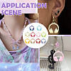 UV Plating Opaque Acrylic Pendants SACR-FZC0001-001I-7