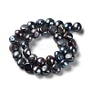 Natural Cultured Freshwater Pearl Beads Strands PEAR-E018-90-2