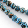 Dyed Synthetical Gemstone Round Bead Strands G-Q939-01C-03-1