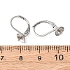 304 Stainless Steel Leverback Earring Findings STAS-G385-04P-3