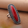 Alloy and Resin Finger Rings FS-WGB9ABA-05-3