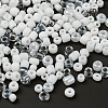 10 Style 12/0 & 8/0 Round Transparent & Silver Lined Round Hole & Trans & Opaque Colours Seed & Ceylon Glass Seed Beads SEED-YW0001-35-6