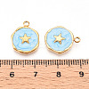 304 Stainless Steel Pendants STAS-N108-04B-G-3