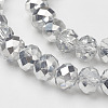 Electroplate Glass Bead Strands LS-GR10MMY-07S-2