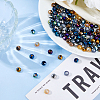 200Pcs 10 Colors Electroplate Glass Beads EGLA-DC0001-12-4