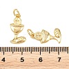 Holy Communion Chalice Brass Pendants KK-L275-26G-3