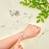 DIY Blank Dome Links Bracelet Making Kits DIY-DC0002-48-3