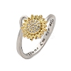 Rotatable Open Finger Rings for Women RJEW-H245-02PG-4
