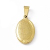 PVD Vacuum Plating 304 Stainless Steel Pendants STAS-P315-12A-G-2