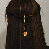 Brass Hair Bobby Pins Indian Forehead Chains DY8155-3