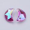 Transparent Acrylic Charms MACR-G046-11mm-A5X-2