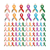 72Pcs 12 Colors Zinc Alloy Enamel Pendants FIND-PH0027-81-6
