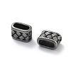 304 Stainless Steel Slide Charms/Slider Beads STAS-I181-045AS-2