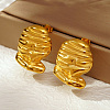 Geometric 304 Stainless Steel Stud Earrings for Women's Daily Fashion Wear LV4165-1