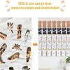 Cardboard Paper Hair Clip Display Cards CDIS-NB0001-12-6