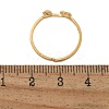 304 Stainless Steel Cuff Rings for Women RJEW-D285-01G-E-2