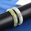 Natural New Jade Beaded Stretch Bracelets for Women Men BJEW-M049-08A-3