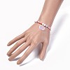 Eco-Friendly Handmade Polymer Clay Heishi Beads Kids Stretch Bracelets BJEW-JB04345-5