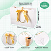 6Sets Rectangle Paper Gift Storage Bags with Handle CARB-TA0001-04A-3