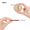 DIY Wood Hnag Tag Kits DIY-OC0001-58-2