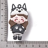 The 12 Chinese Zodiac Girl Doll PVC Plastic Pendants KY-S172-16L-3