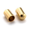 Brass Cord Ends KK-H759-34C-G-2