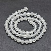 Natural Selenite Beads Strands X-G-G792-24B-2