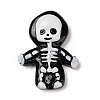 Skeleton Halloween Opaque Resin Decoden Cabochons RESI-R446-01E-1