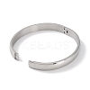 Non-Tarnish 304 Stainless Steel Textured Bangles BJEW-F464-13P-3