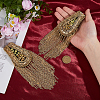 2Pcs Iron & Glass Epaulettes Costume Accessories DIY-FH0009-04A-3